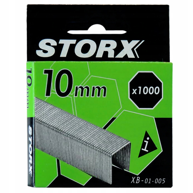 ZSZYWKI TAPICERSKIE TYP G/11 10x10,6x1,2 MM 1000 SZTUK Kod producenta X8-01-005