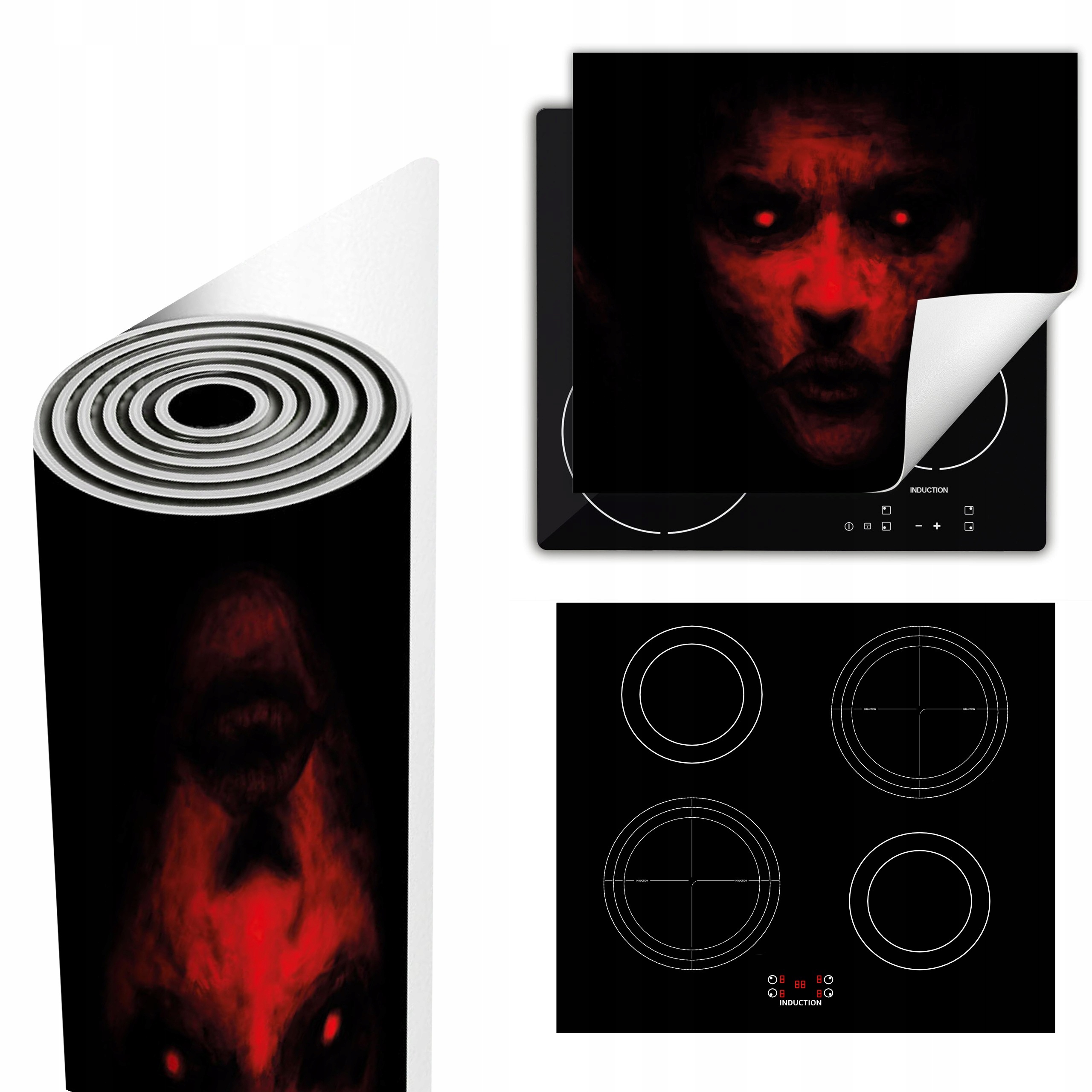 Ochranná Podložka Na Sporák Pro Více Místa 60x52 černá čert