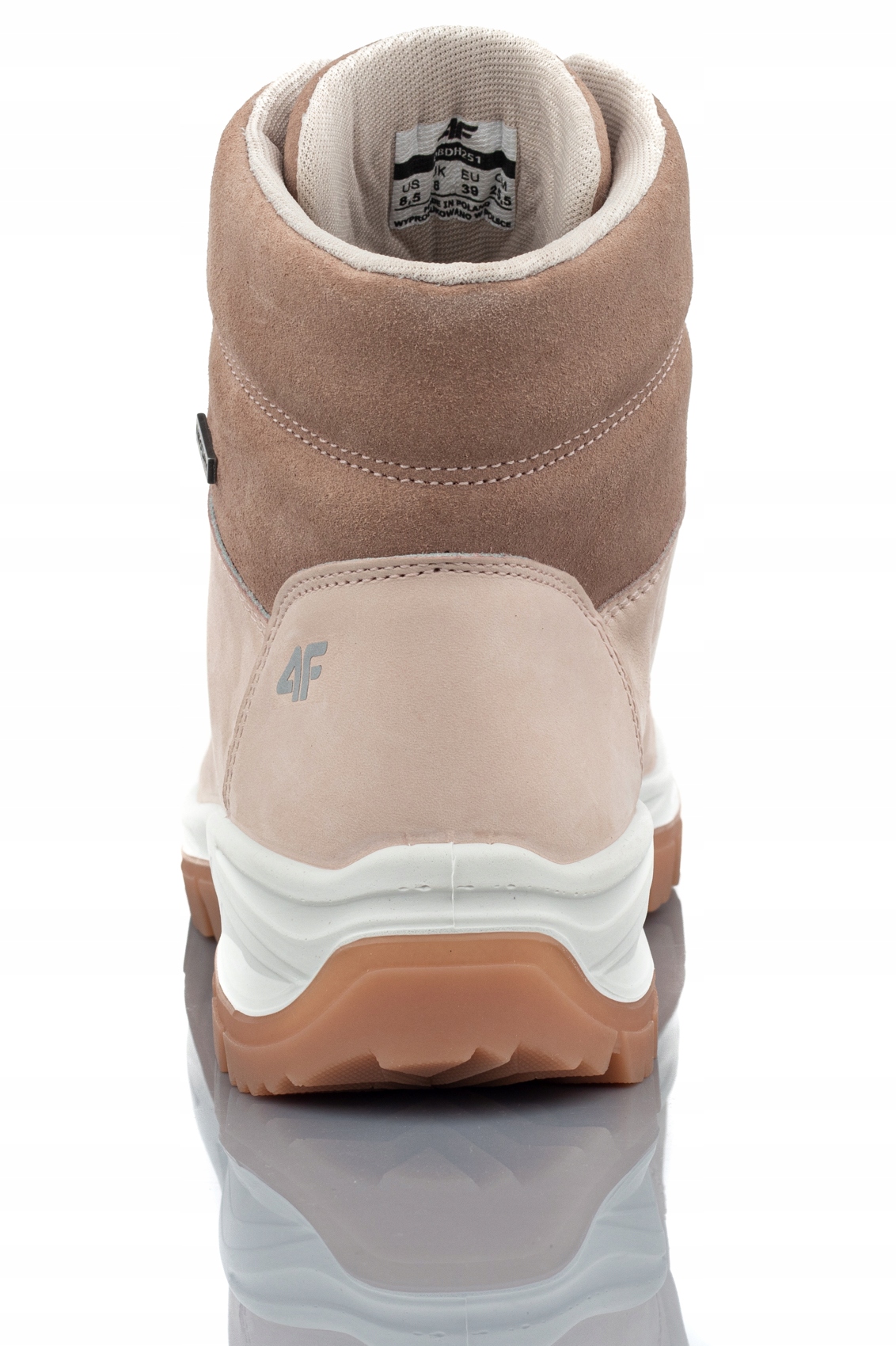 BUTY DAMSKIE 4F ZIMOWE WODOODPORNE RÓŻ R-38 Rozmiar 38