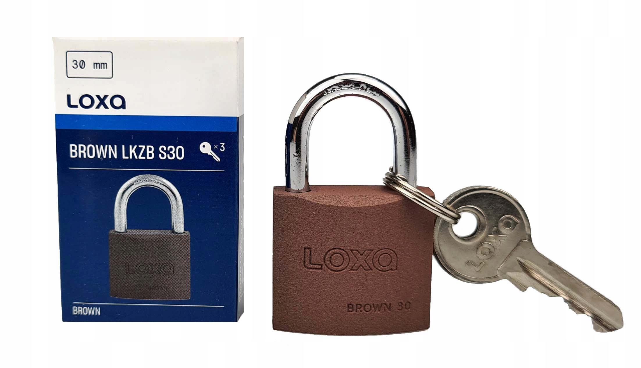 

Kłódka Żeliwna Zatrzaskowa Gerda Loxa Lkzb S30