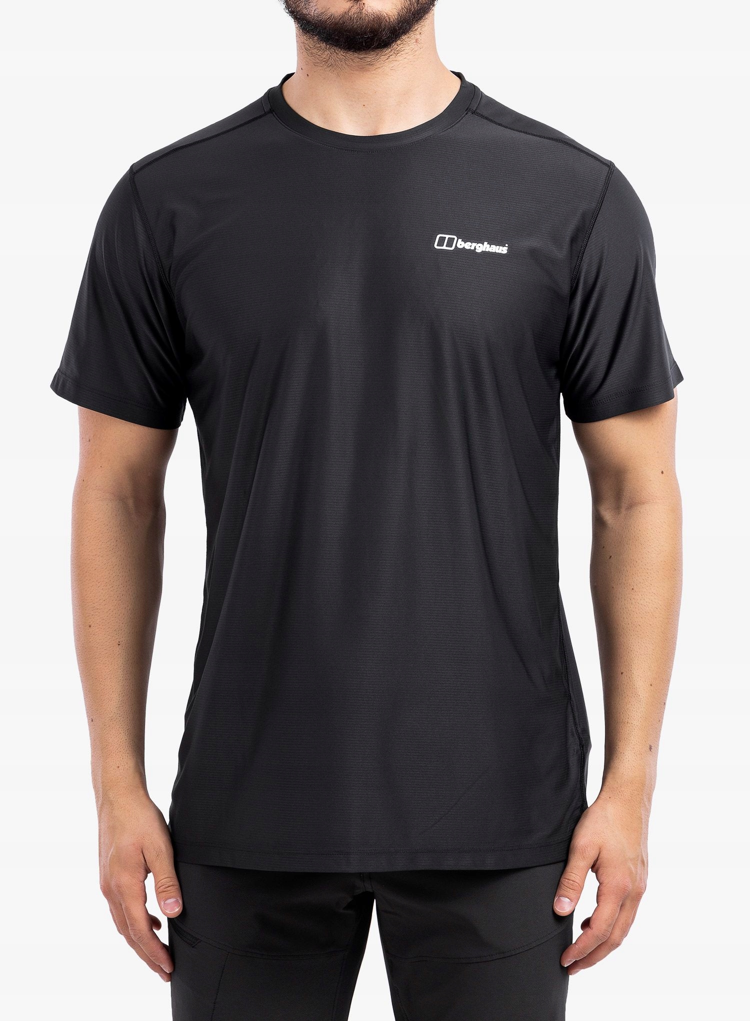 Rychleschnoucí tričko Berghaus 24/7 Tech Ss Crew černá/černá S