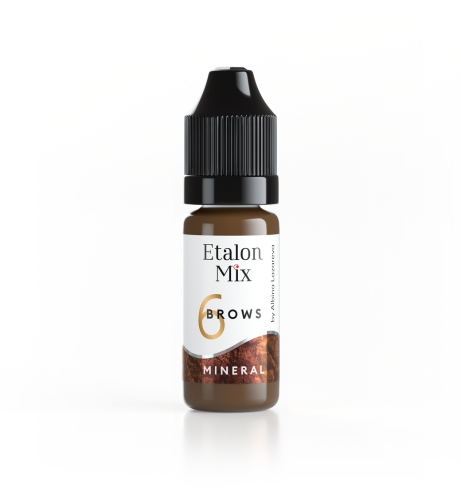 Etalon Mix 6 Pigment do makijażu permanentnego brwi Taupe 10ml