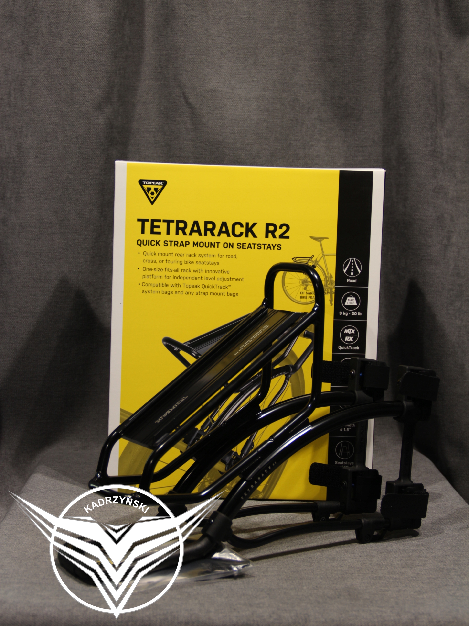 Nosič jízdních kol Topeak Tetrarack R2 Szosa Gravel Originál Box