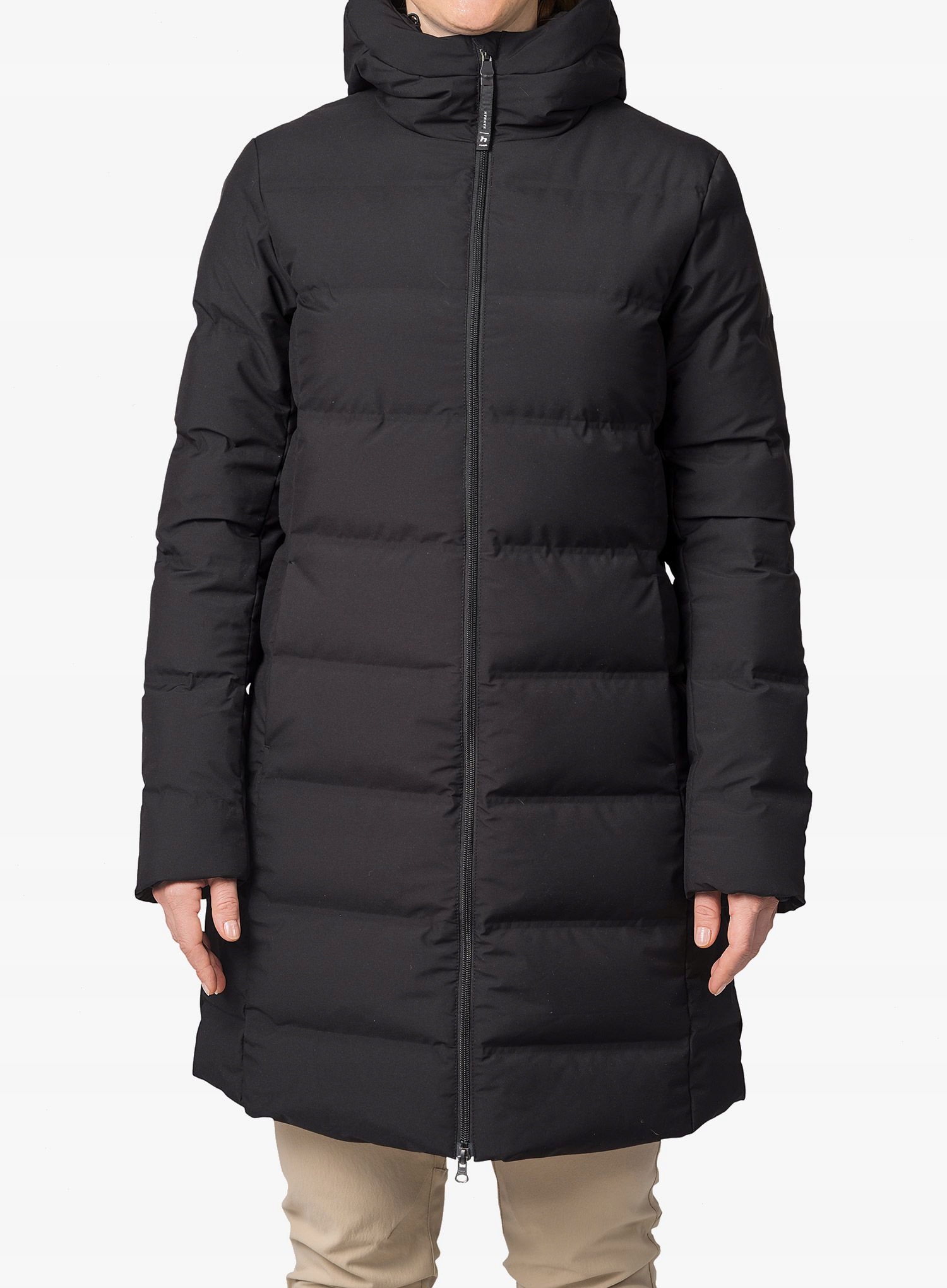 Dámský péřový kabát Hannah Gaia antracit 40 (L)