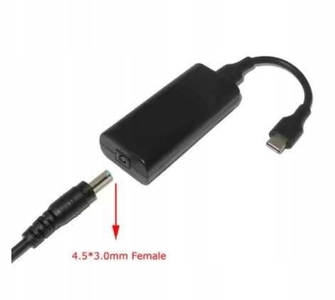 Kabel konwersji CoreParts 4.5*3.0 Adapter DELL do USB-C, MBXUSBC-CO0006