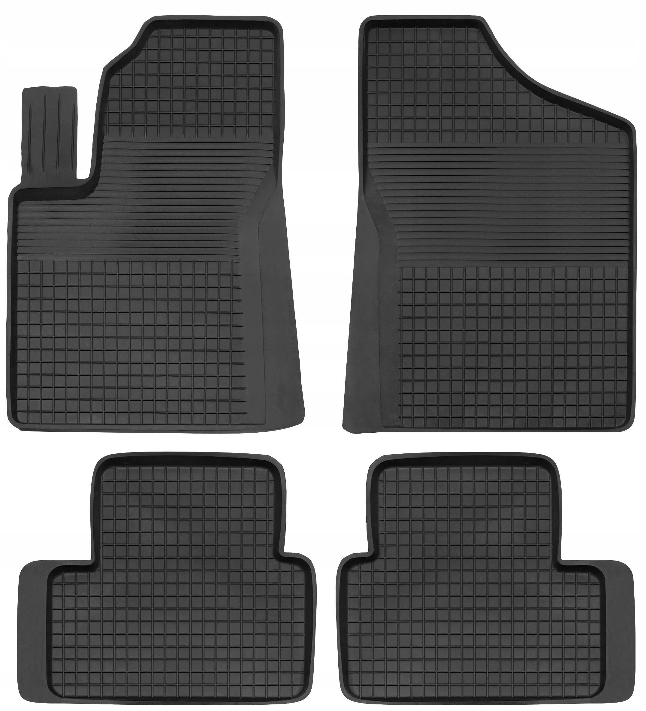 Dywaniki gumowe Wlg komplet 4 szt. do Dodge Caliber, Subaru Outback