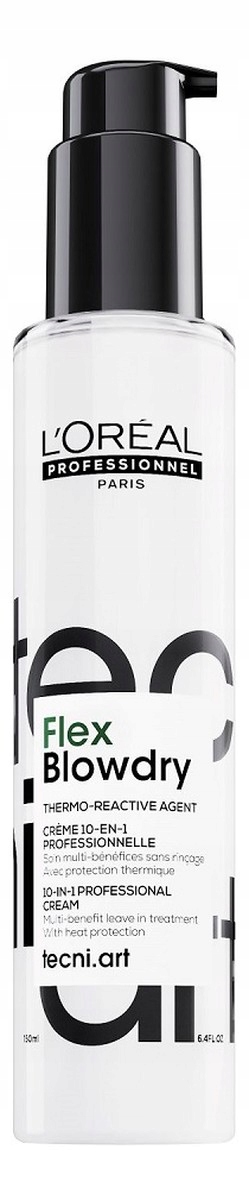 L'Oreal Paris Flex Blowdry krém 10v1 s tepelnou ochranou 150 Ml