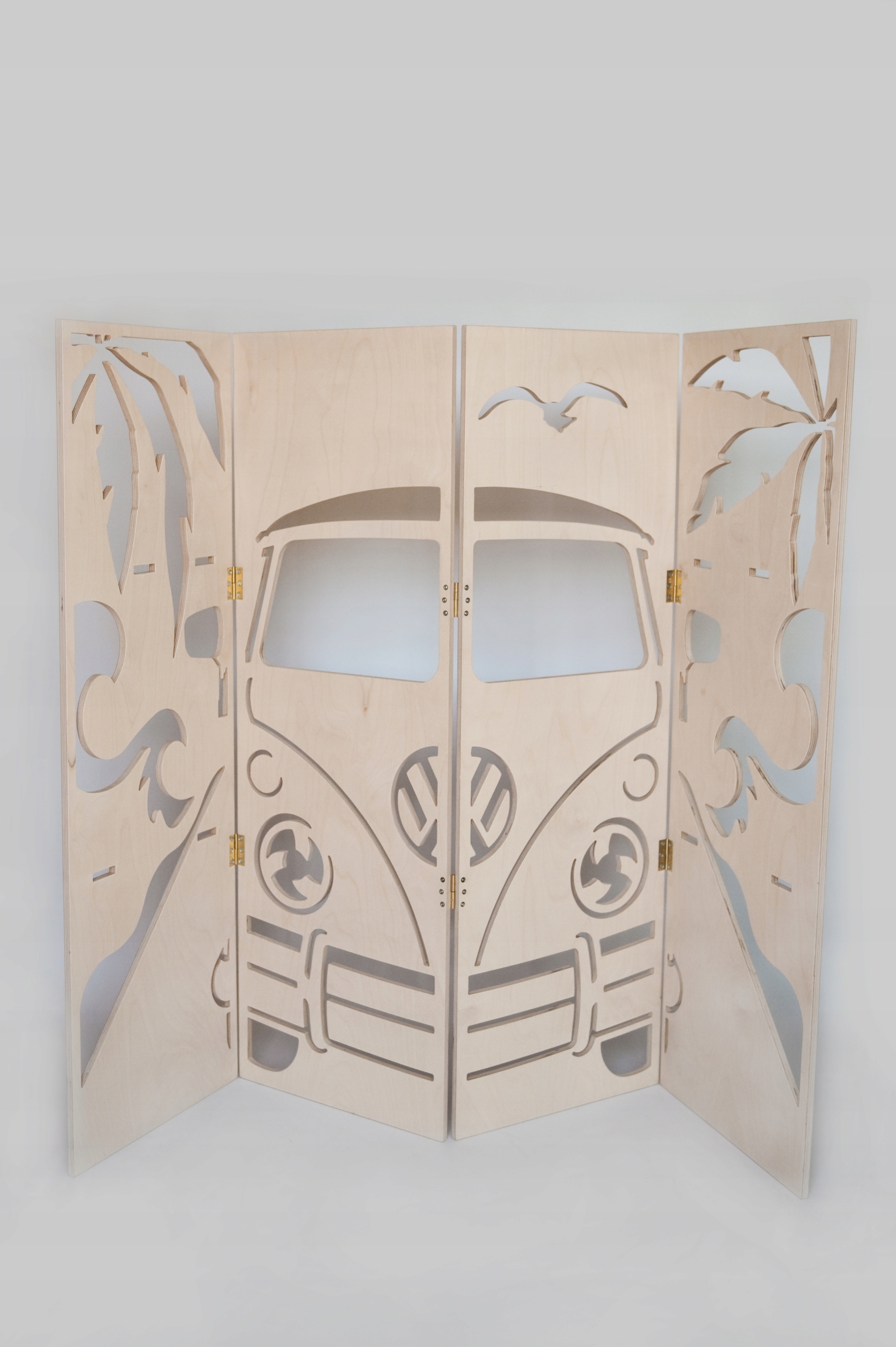 Parawan Busik drewniany pokojowy dziecięcy