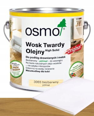 

Osmo Wosk twardy olejny 2,5L Bezbarwny półmat