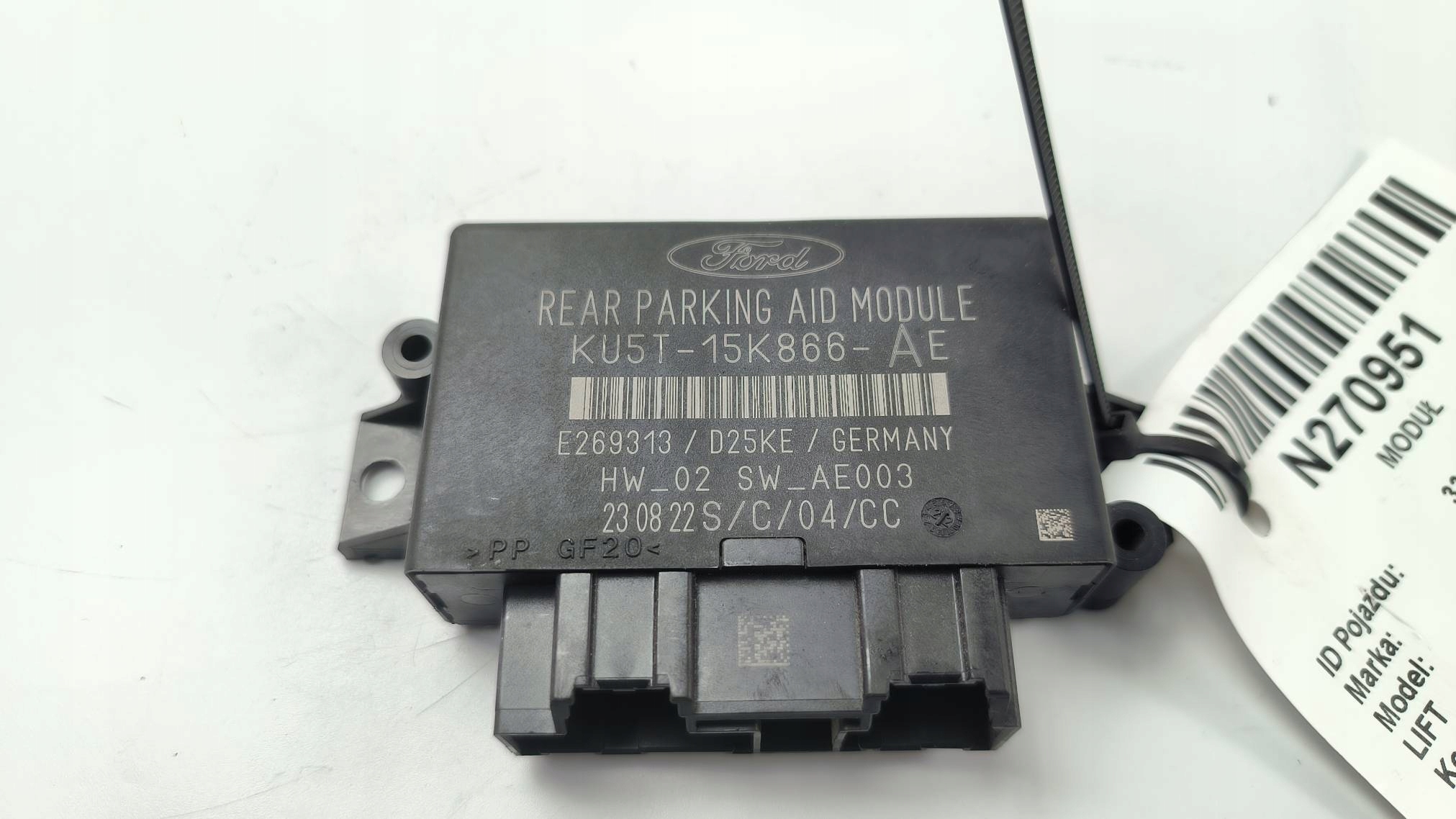 modulo KU5T-15K866-AE parcheggio FORD TRANSIT CONNECT II LIFT