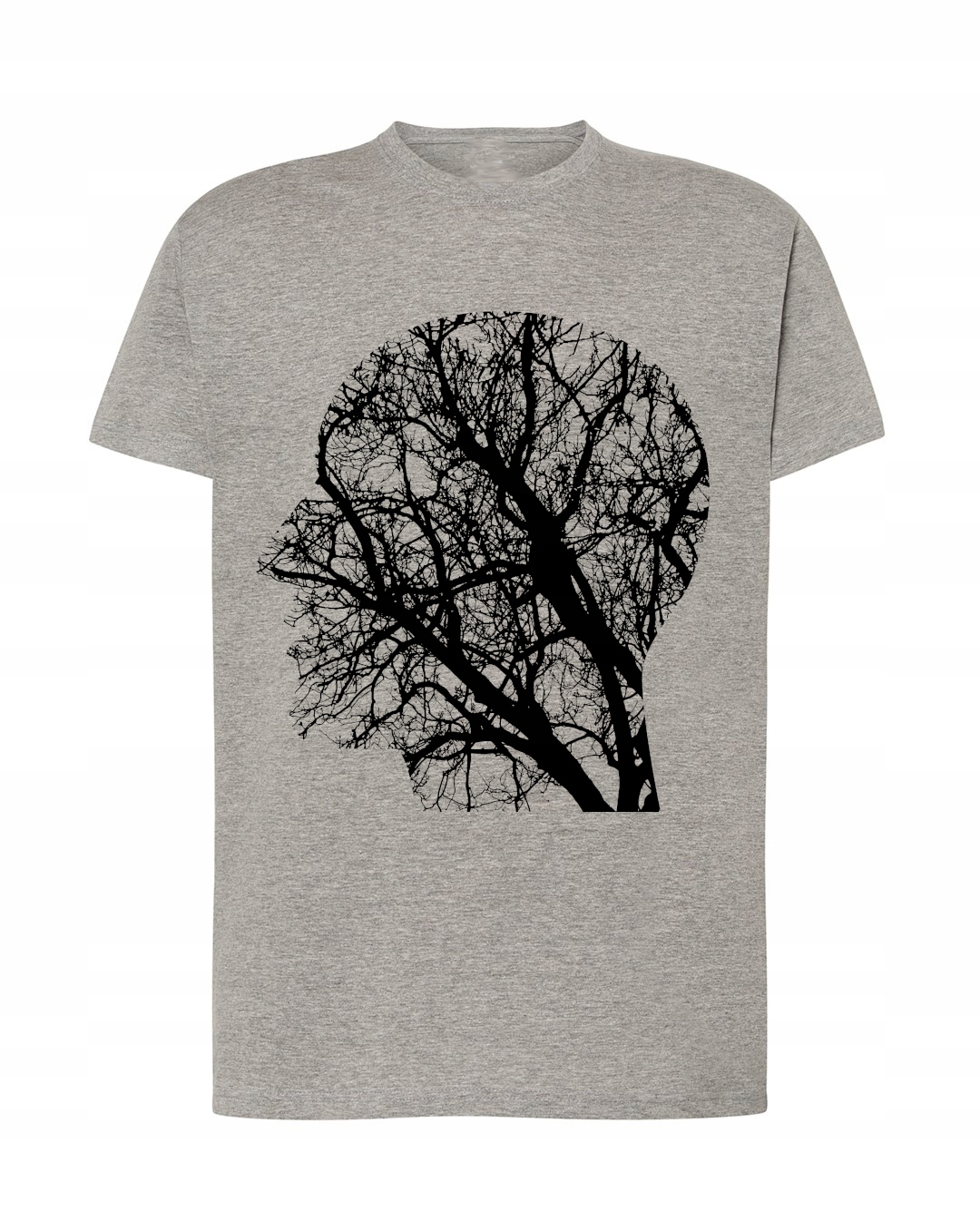 

T-Shirt koszulka nadruk Drzewo twarz myśli r.5XL