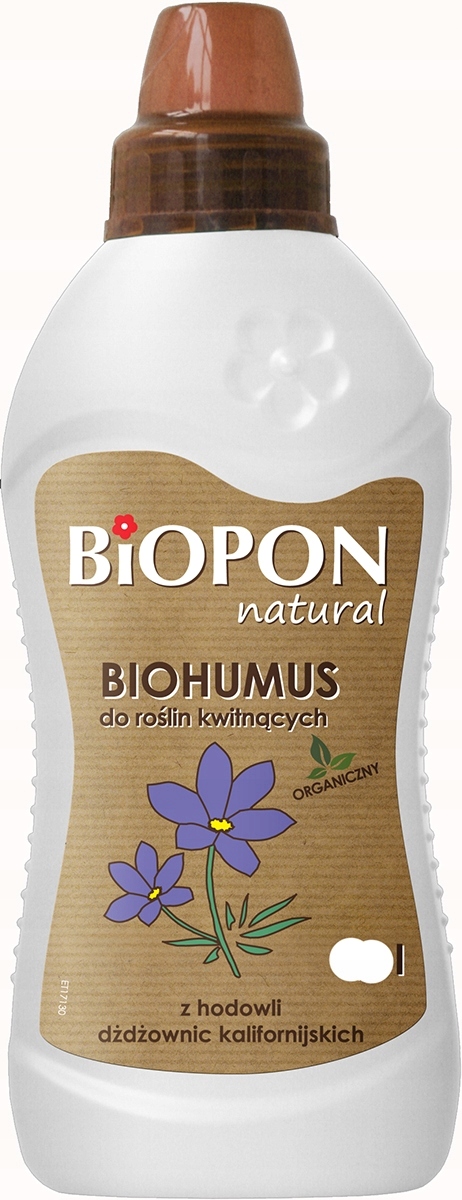 

Biohumus Natural Do Kwitnących 1l Biopon