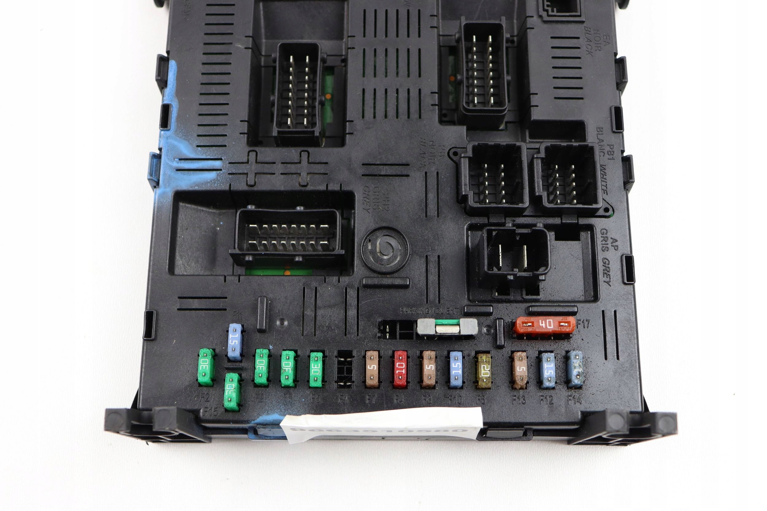PEUGEOT 407 307 Module Module fusibles BSI 9663510580