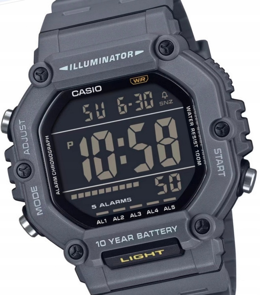 Sportowy zegarek młodzieżowy Casio Sport Digital