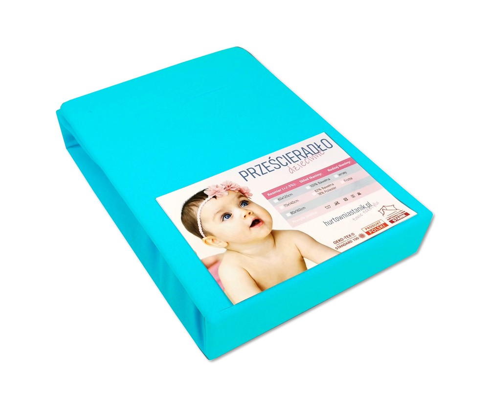 PRZEŚCIERADŁO 80x160 DZIECINNE DO ŁÓŻECZKA kolory