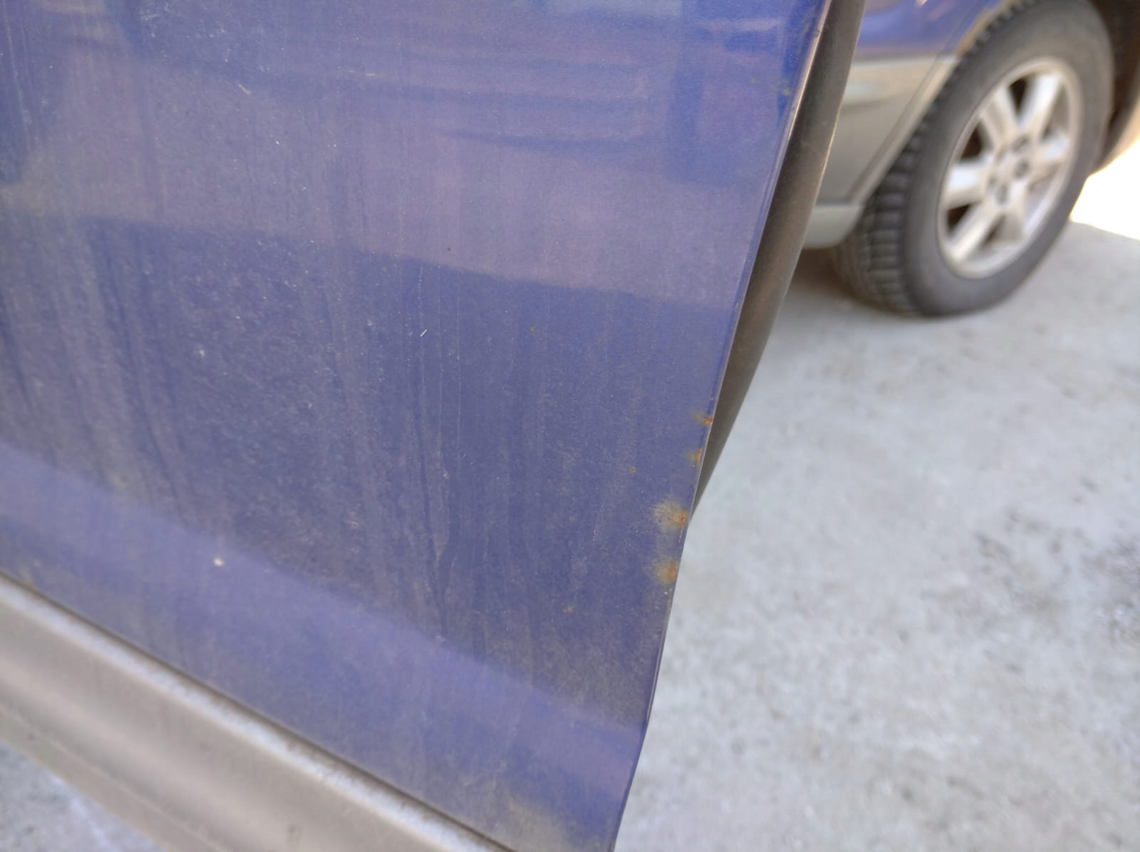 SUBARU FORESTER 2 II SG 02-06 door left front front GRANATOWE 2C3