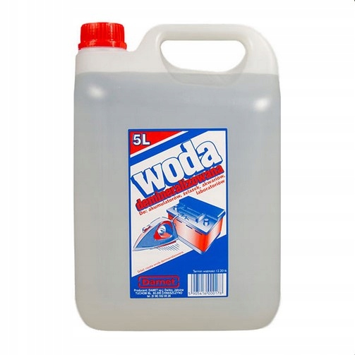 

Woda demineralizowana do Autoklawu 5l