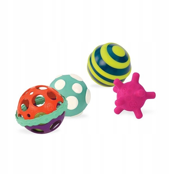

B.toys piłki sensoryczne światło piszczek wypustki