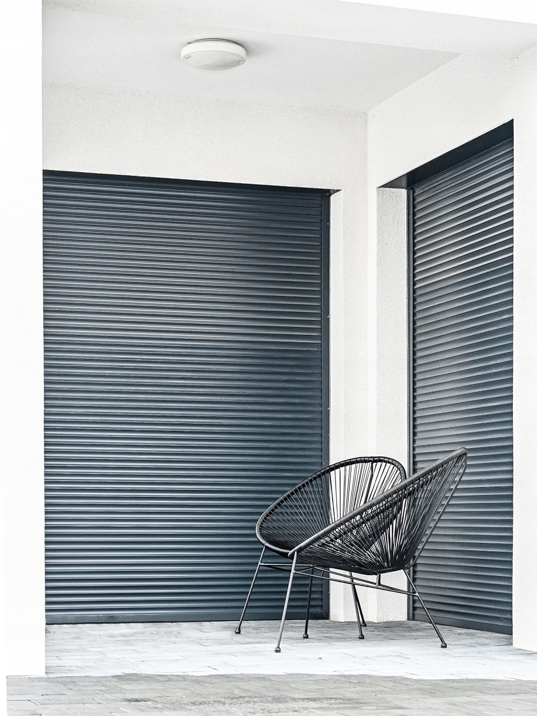 Zewnętrzna roleta aluminiowa na wymiar - CLICKY - kolor jednolity 150x350cm Rodzaj roleta