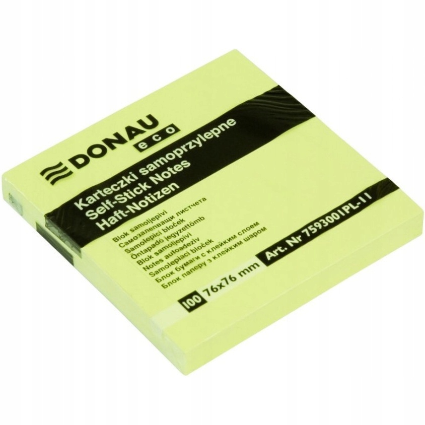 

Bloczek samoprzylepny Donau Eco 76x76mm