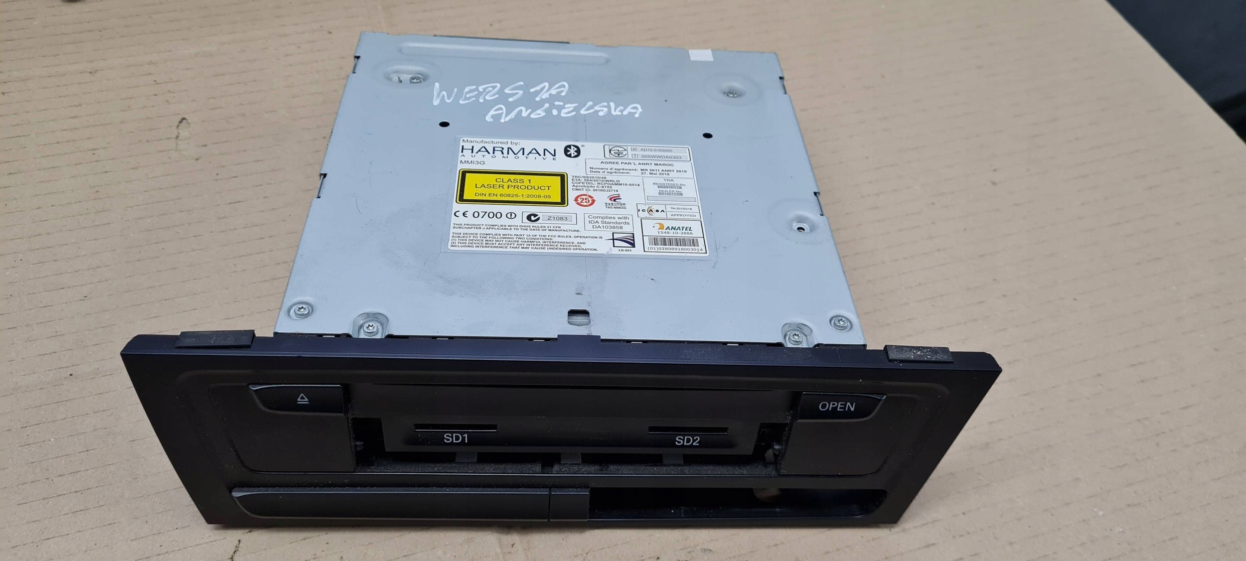 Q5 8R CZYTNIK der Navigation MULTIMEDIA 8T2035666E
