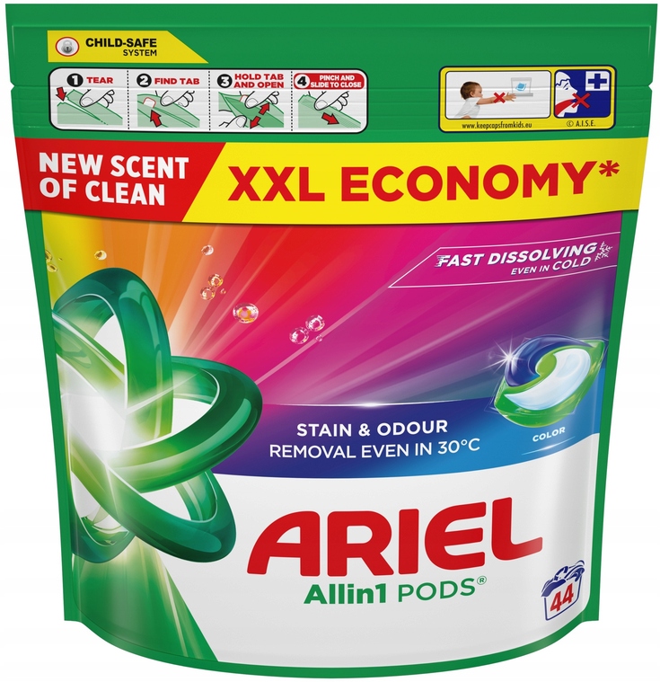 Kapsułki Do Prania Ariel All-in-1 PODS Do Koloru 88szt