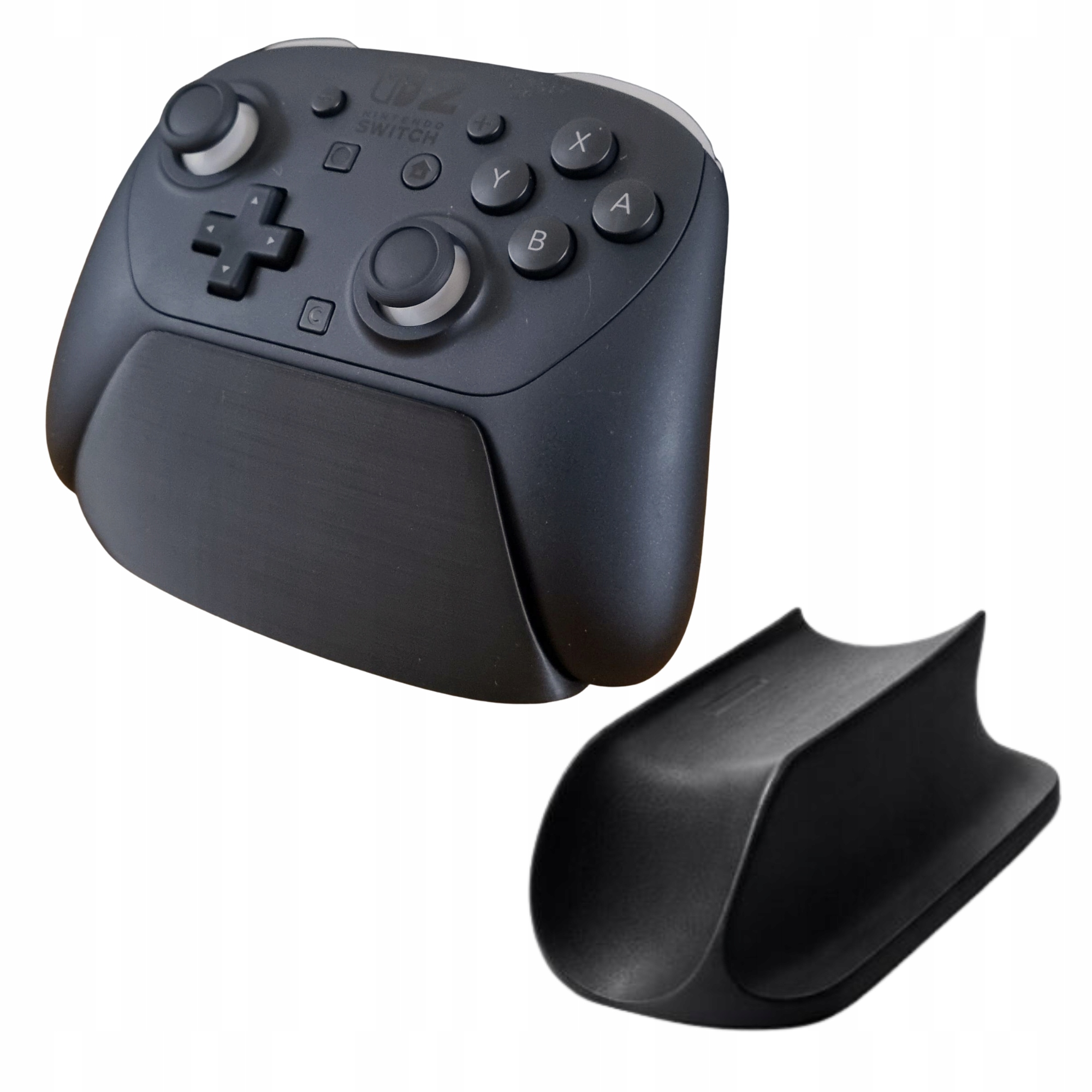 Stojak na kontroler do Switch Pro stabilny stojący na biurko, stół Czarny