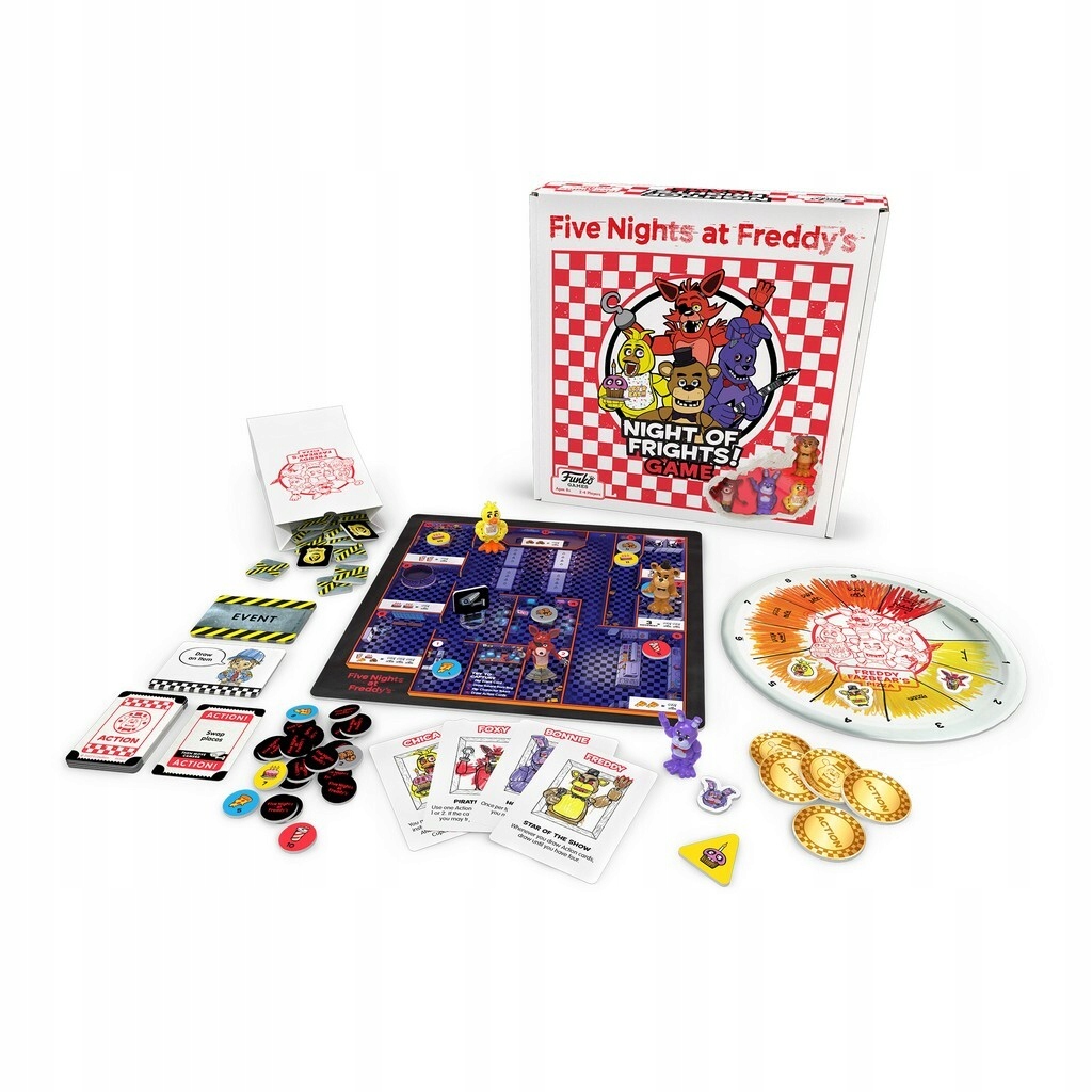 Five Nights at Freddy's Gra Planszowa Pizza Eng/de