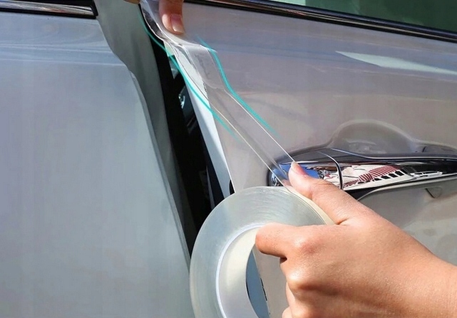 FOLIA TAŚMA OCHRONNA NA PROGI SAMOCHODU 70mm x 5M Producent New Vision