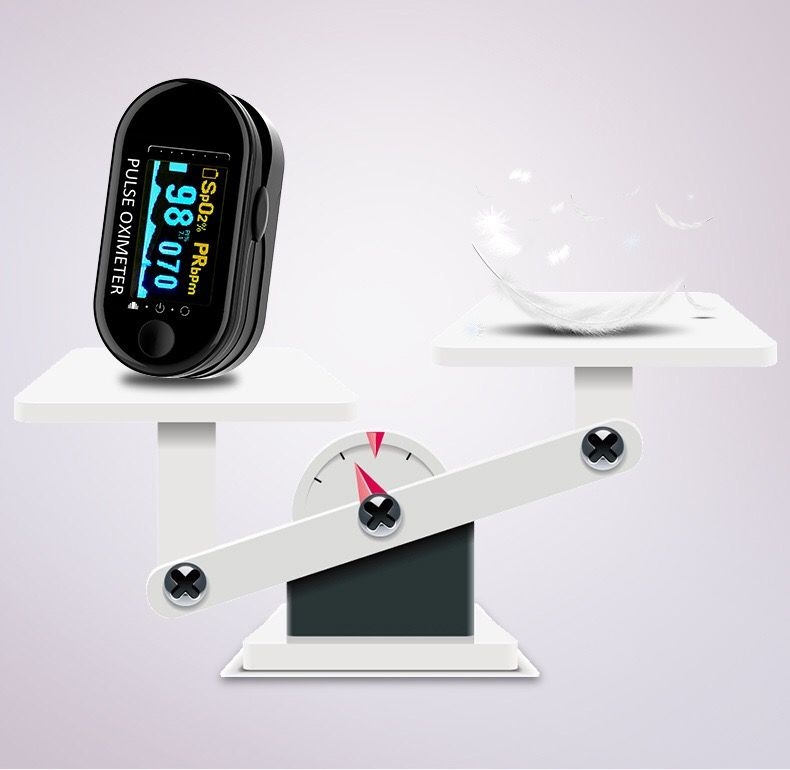 Pulsometr napalcowy C101H1 Puls+SP02 Biały Kod producenta C101H1