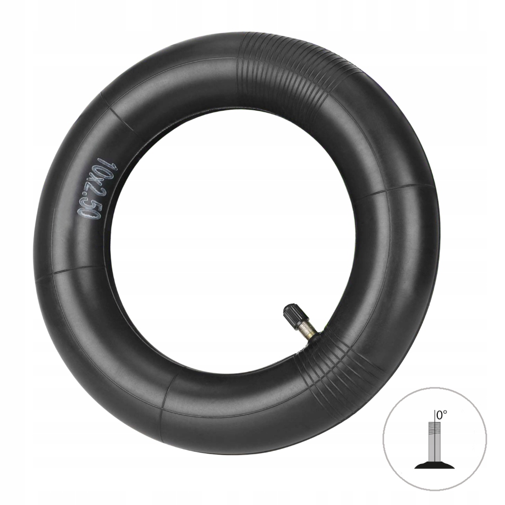 Dętka 10x2.5" Wentyl Prosty do Kugoo M4/M4 Pro/Laotie L6/Techlife X7/Zero