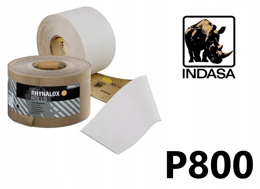 

Papier ścierny Indasa White 115 mm P800 Metr
