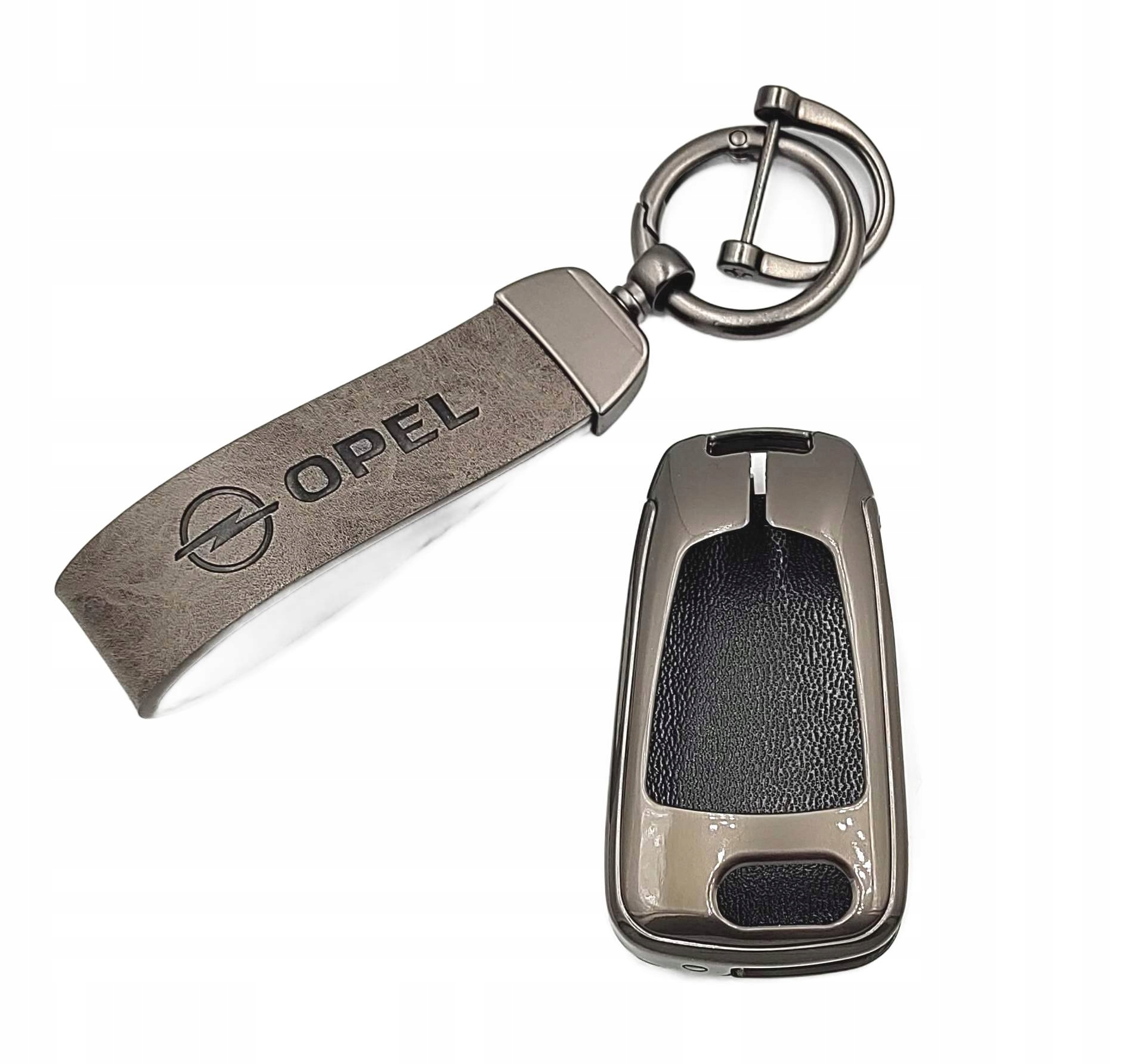 3w1 Opel Etui na kluczyk pilot Brelok skórzany Astra Corsa Meriva Insignia
