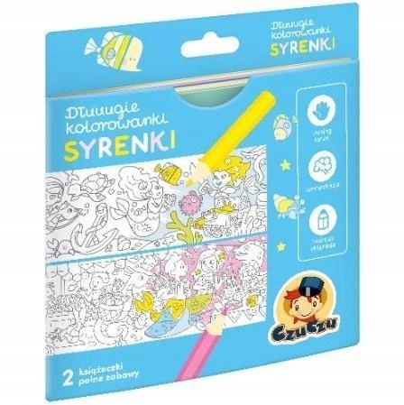 Dłuuugie Kolorowanki Syrenki