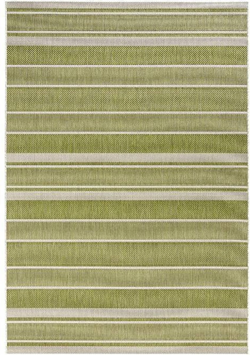 Koberec zelený sisal, plochý na terasu, vnější vnitřní 200 x 290 cm