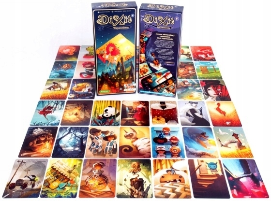 Wspomnienia. Dixit 6. Dodatek do gry. Rebel. 98461 Minimalna liczba graczy 3