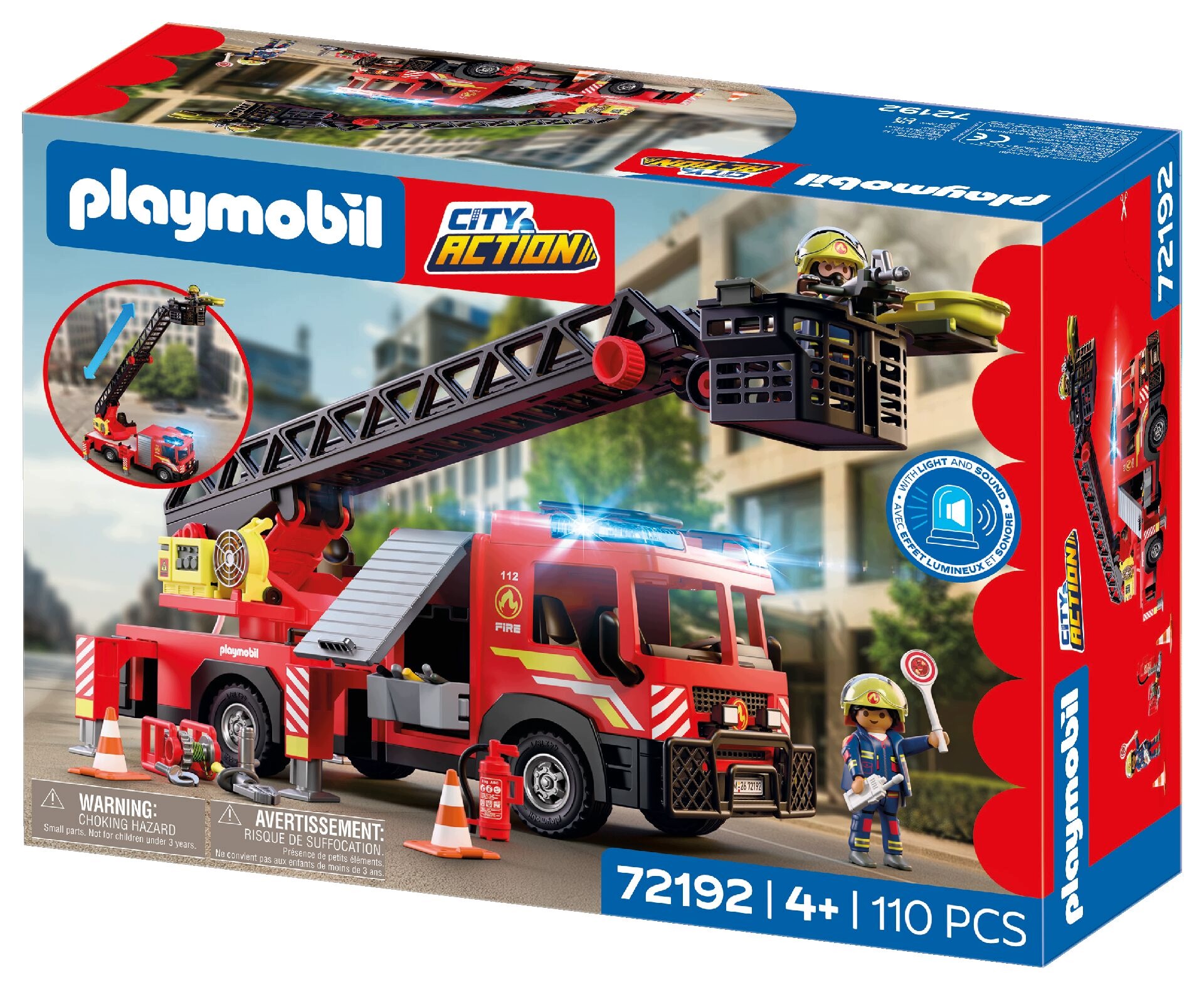City Action Wóz strażacki z drabiną (72192)