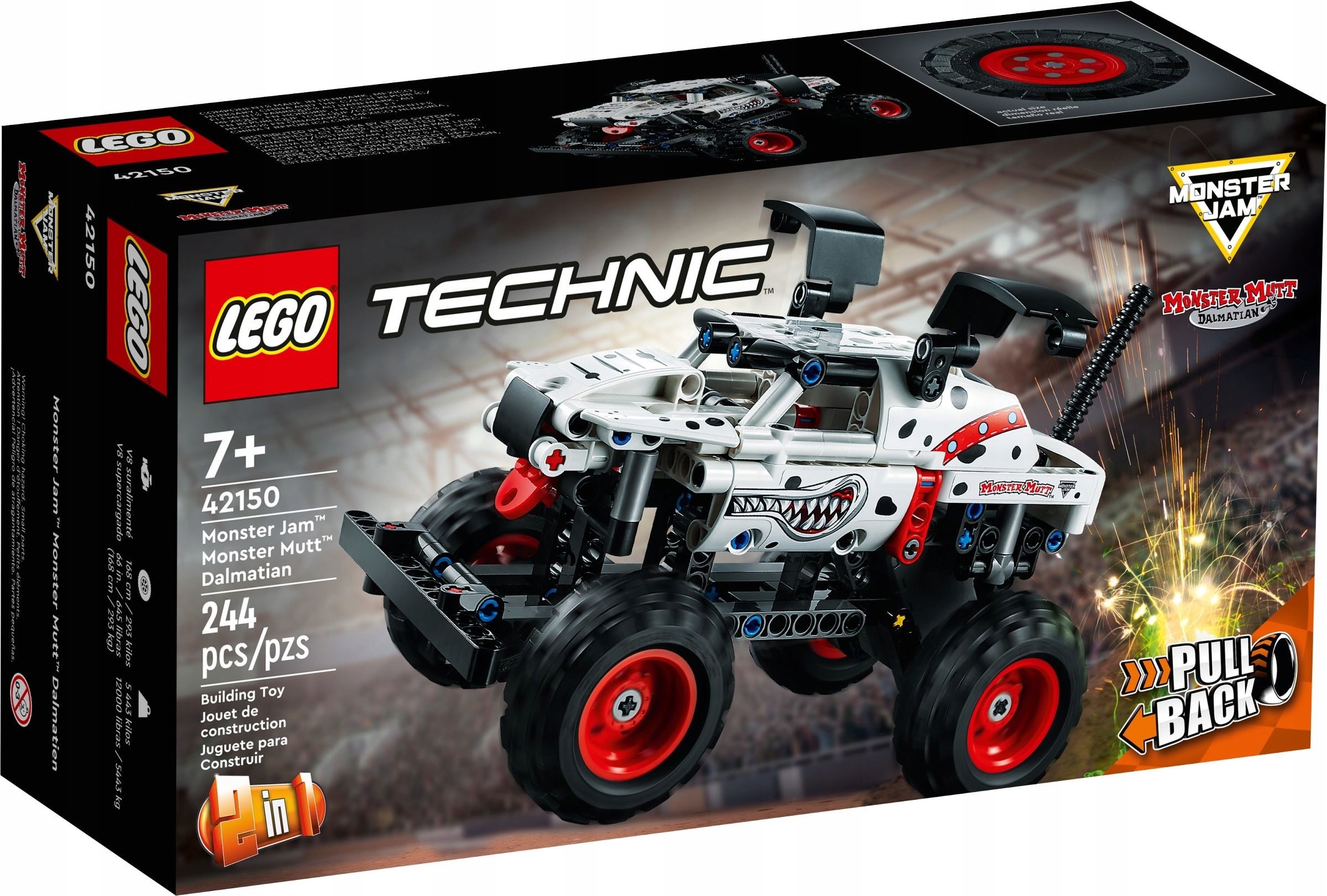 

Lego Technic Jam Monster Mutt Dalmatian 42150