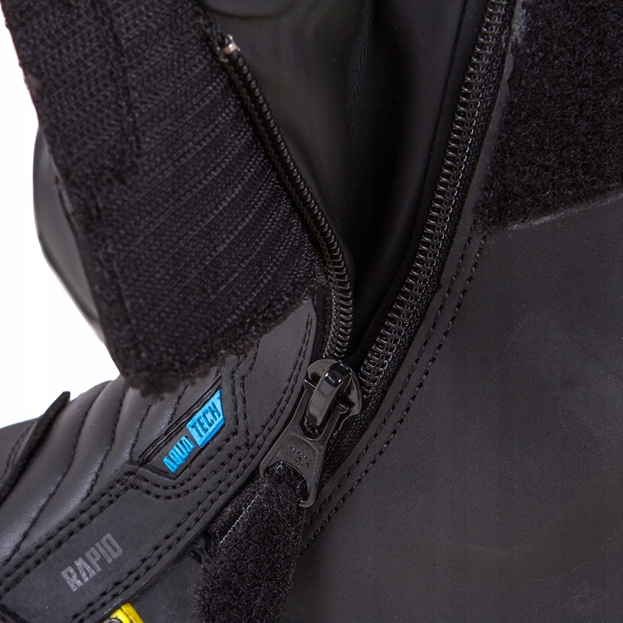 SKÓRZANE BUTY MOTOCYKLOWE OZONE RAPID BLACK 44 Kolor czarny