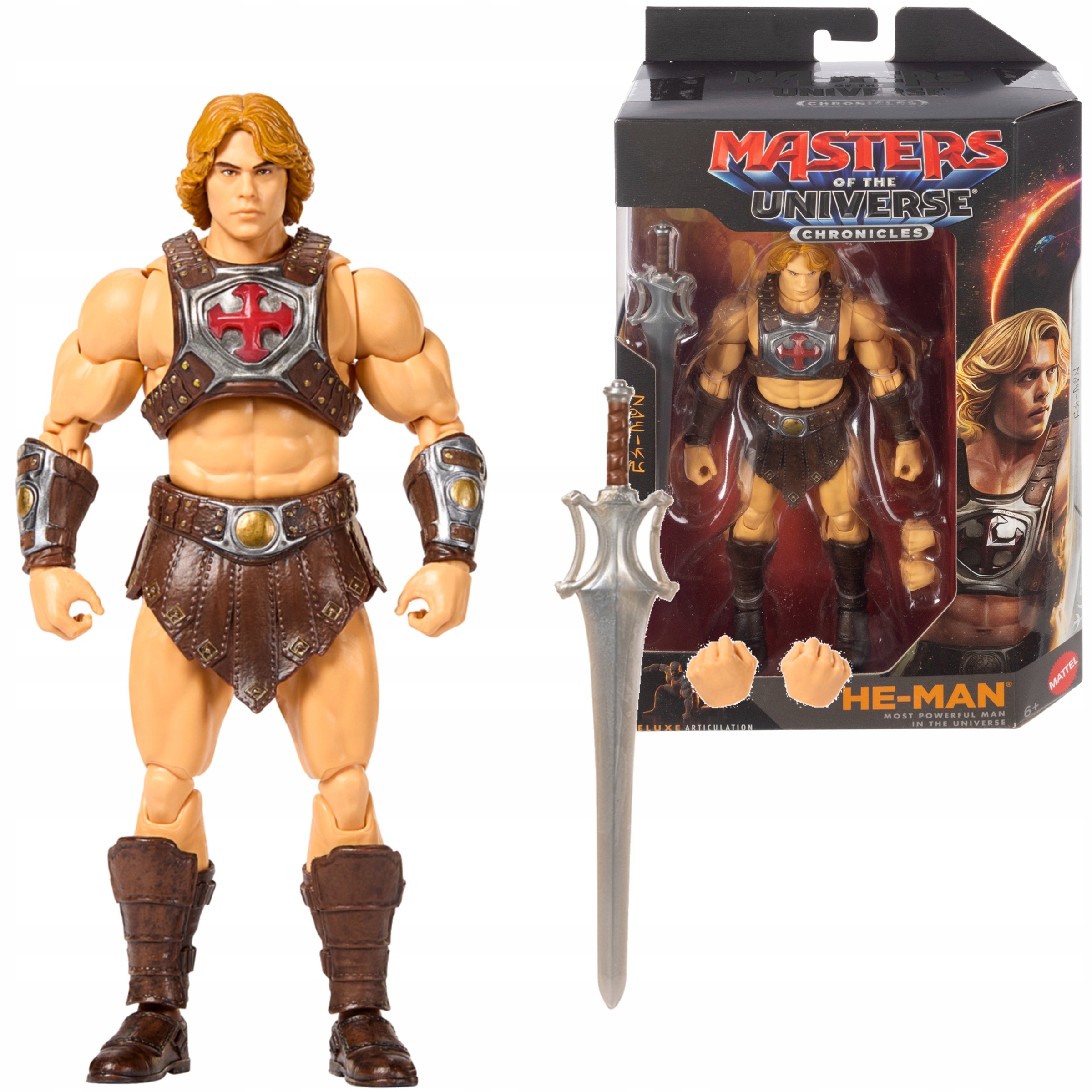 Sada Figurka He-man Příslušenství Masters Of The Universe Chronicles