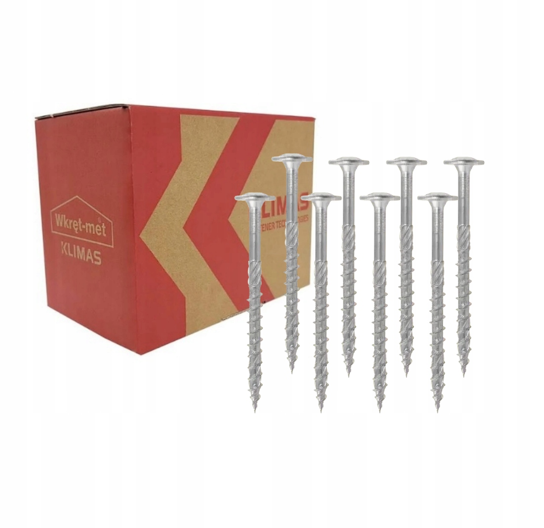 Wkręt-met Konstrukční šroub se zápustnou hlavou Wkcp-b 10x320x80 mm 25 Ks