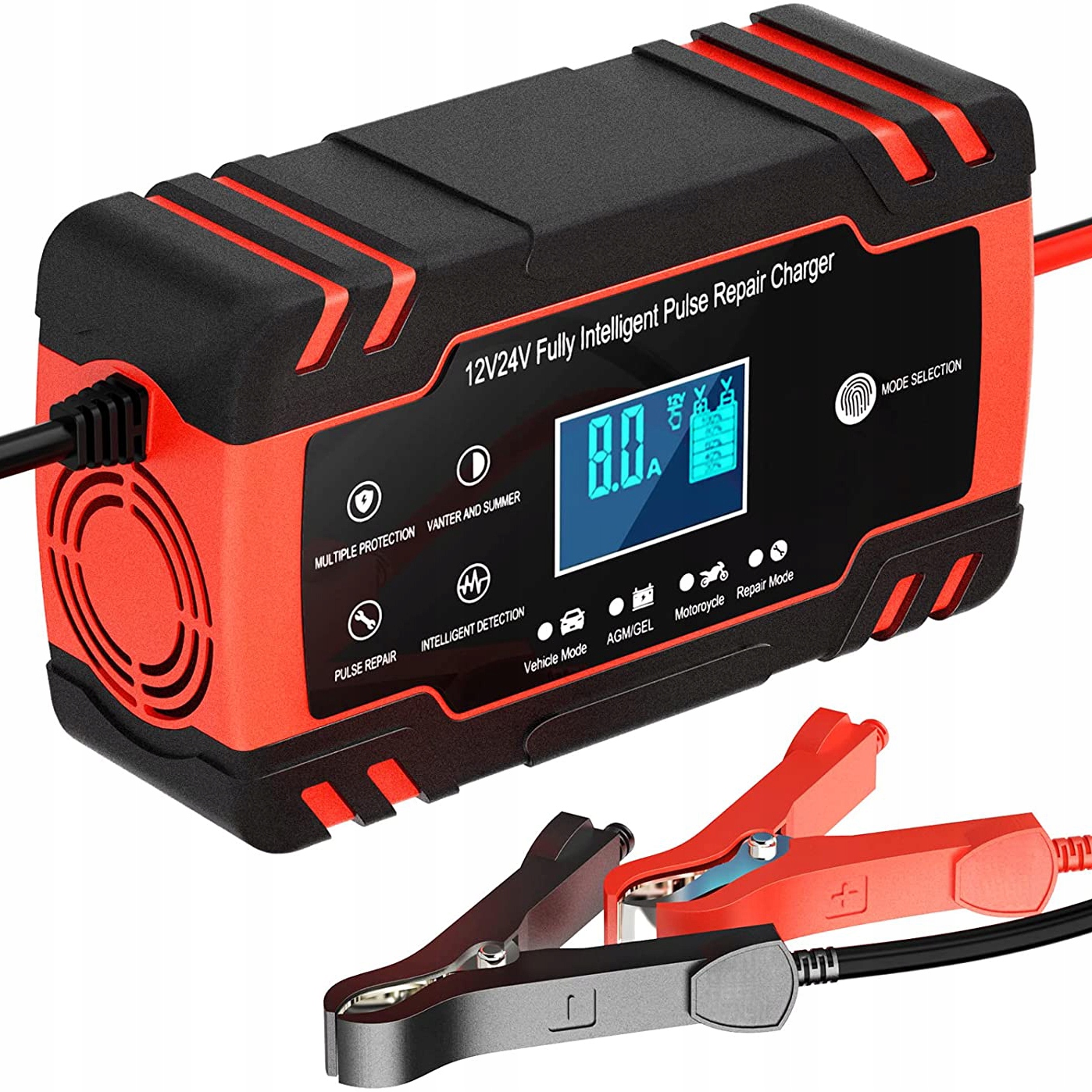 

Ładowarka Prostownik Do Akumulatora 12V 8A