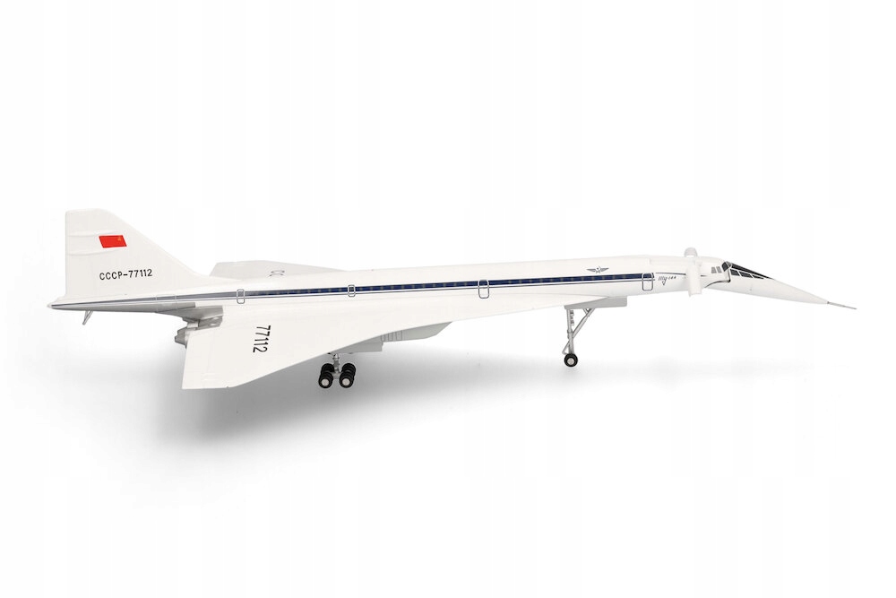 Model samolotu Tupolev TU-144 Aeroflot Technik-Museum Sinsheim