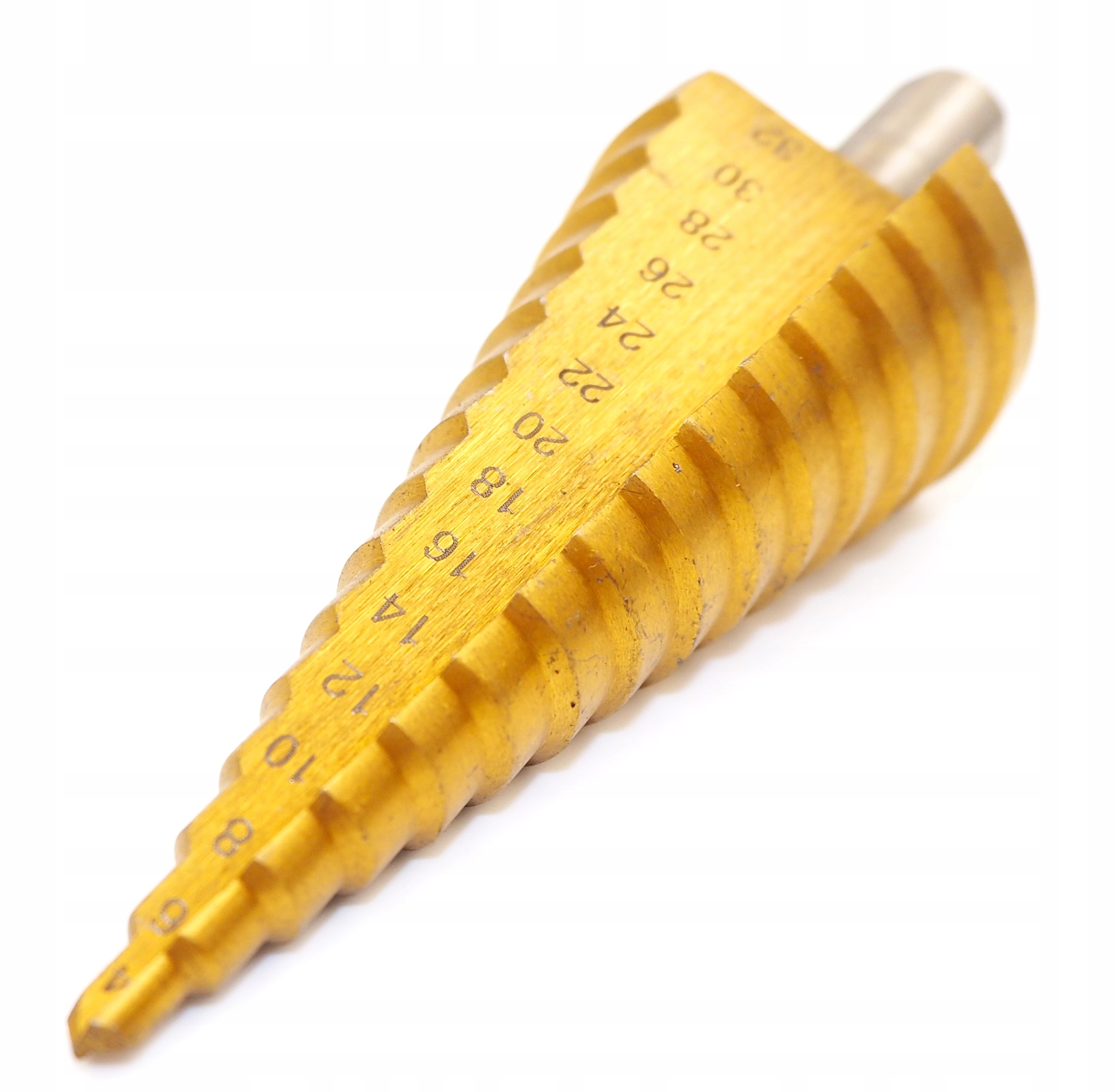 WIERTŁO STOŻKOWE STOPNIOWE CHOINKOWE TYTAN 4-32 mm Marka Falon-Tech