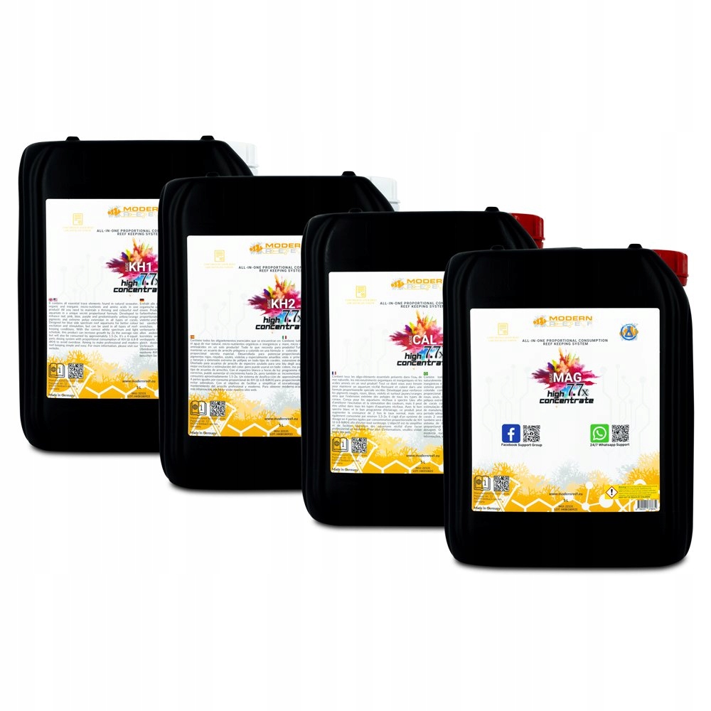 Modern Reef Rks Balling All-in-one 4x5L doplňky