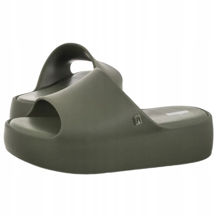 Dámské boty Nazouváky Melissa Free Platform Slide Ad 35859 Green Zelené