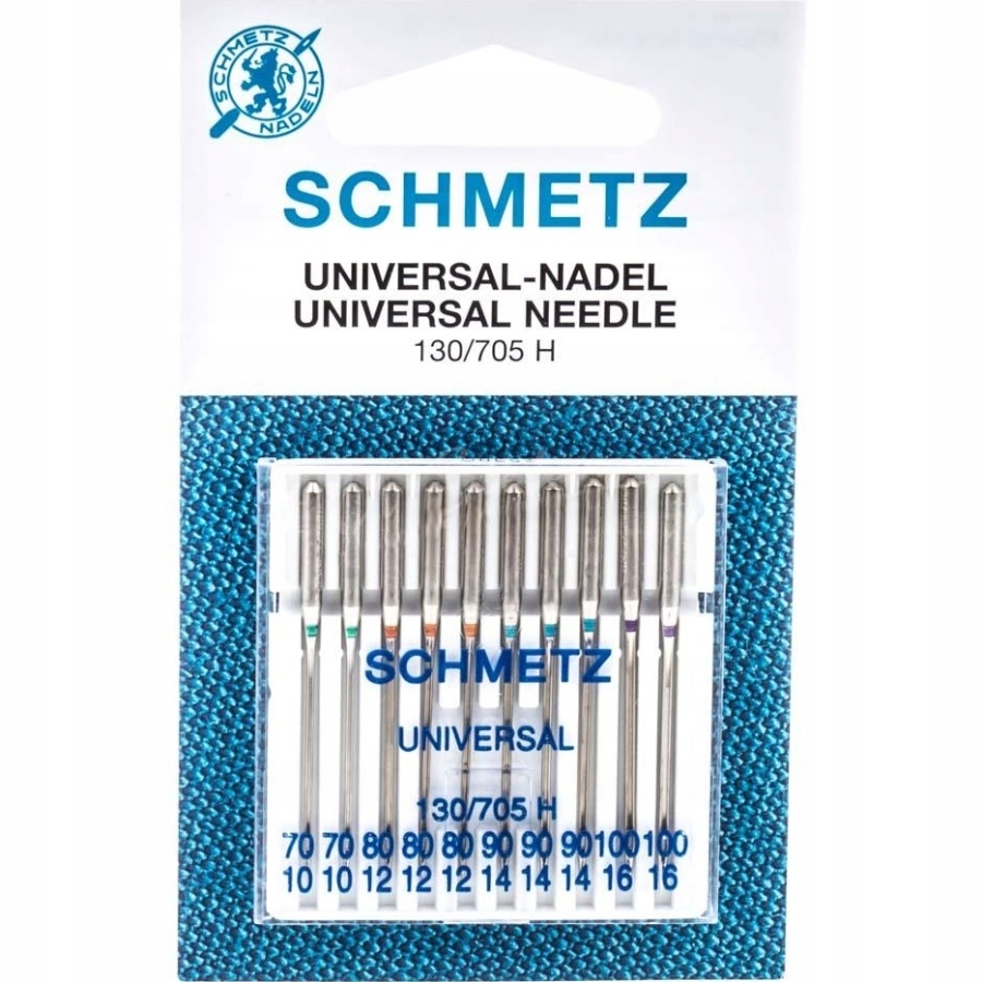 

Igły półpłaskie Schmetz 130/705H uniwersalne 10szt