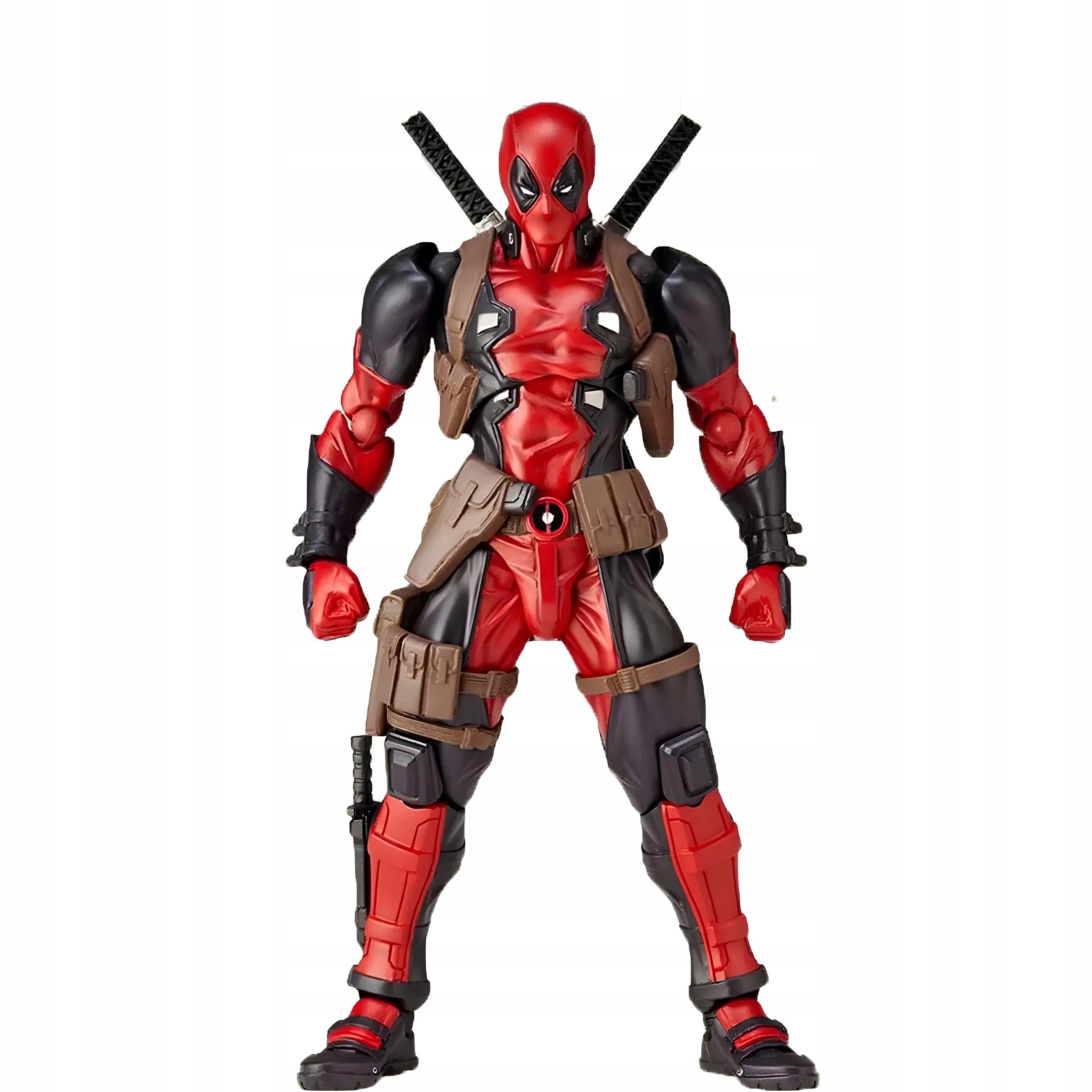 Figurka Deadpool Marvel 15 cm ruchoma akcesoria