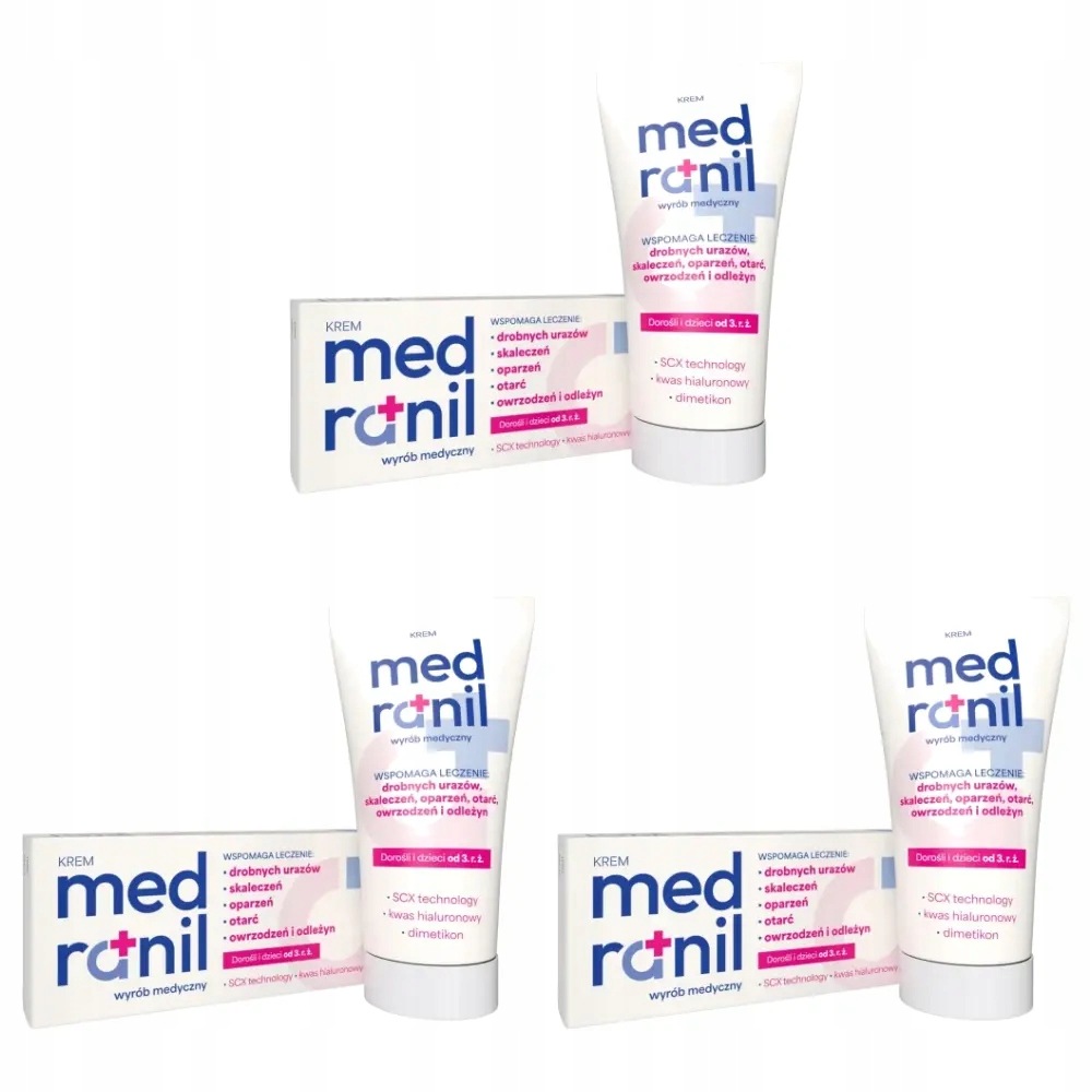 3x Medranil Krem, 50 ml