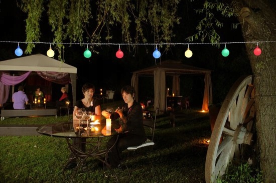 GIRLANDA OGRODOWA ŚWIETLNA 20 LED ŻARÓWEK 13,55m SIECIOWA 230V IP44 Długość 1355 cm